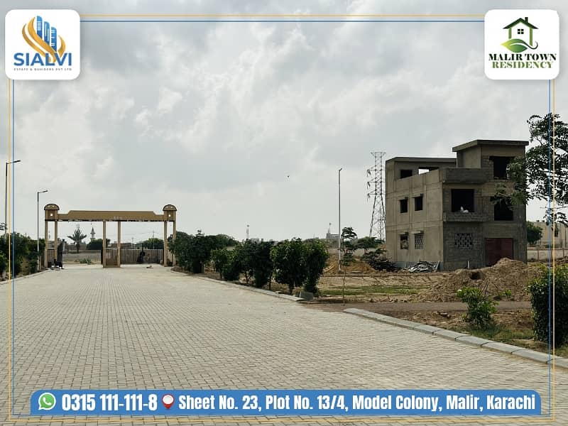 Plot For Sale 50 Feet Wide Road By Sialvi Estate 13