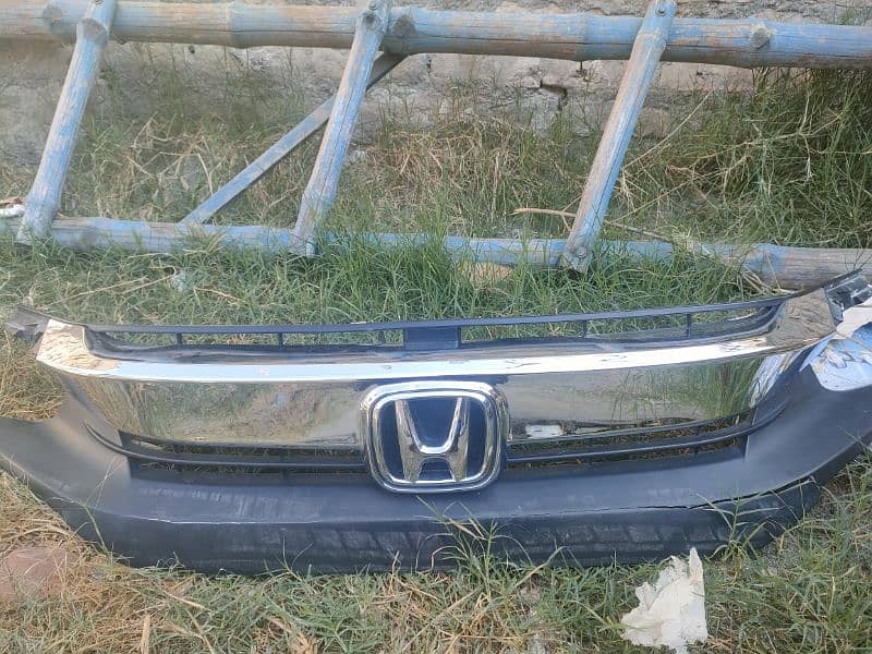 civic front grill 0