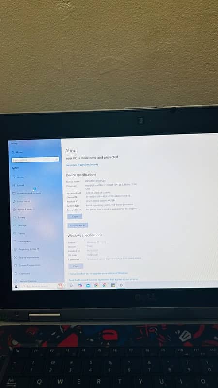 DELL LAPTOP 3RD GEN i7 5