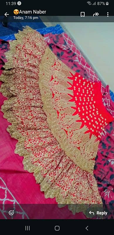 wedding dress lehnga for sale 0