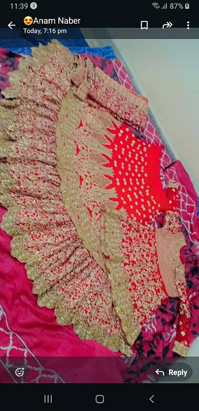 wedding dress lehnga for sale 1