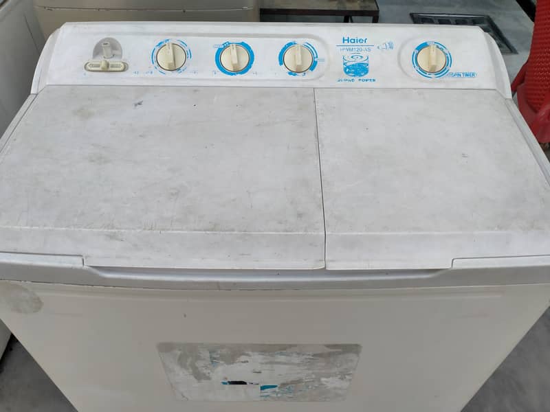 Haier washing machine 1