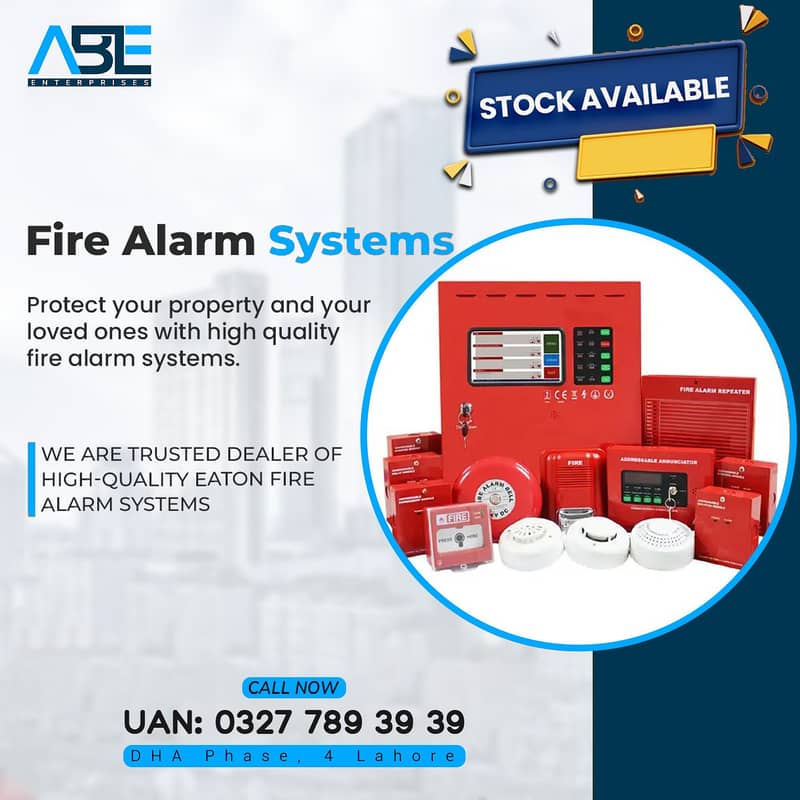 Fire Alarm Heat & Smoke detection system 0