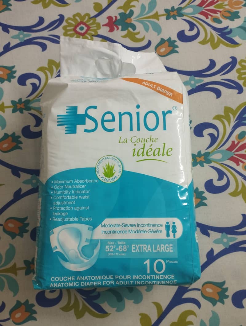 Senior diapers XL size 0