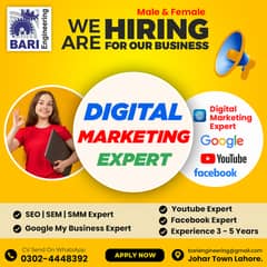 Digital Marketing Expert | Social Media Marketing Manager | Job 2024