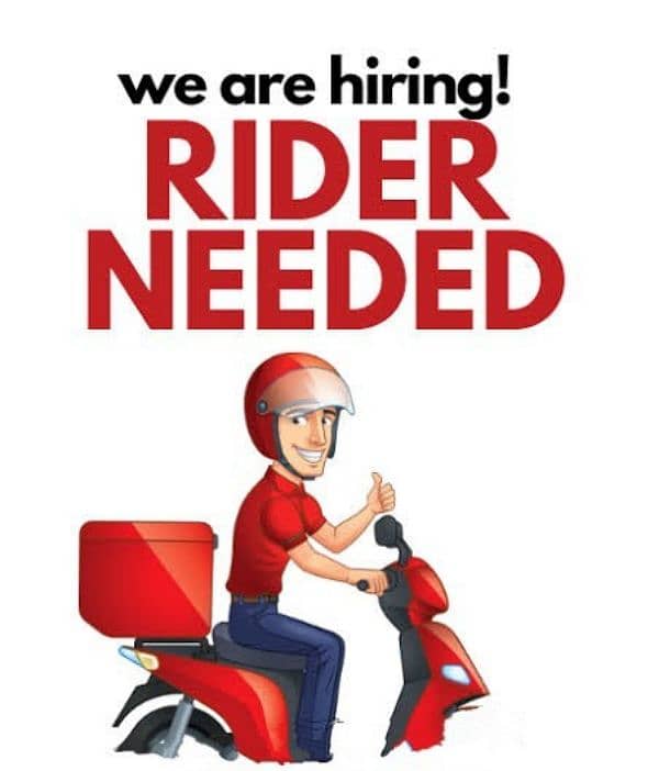 Rider required For tcs 0