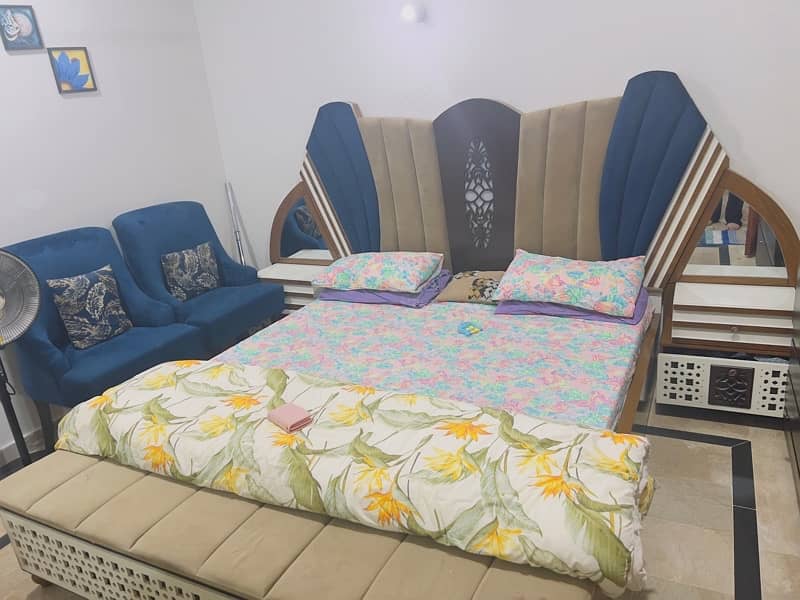 Brand New Bed With Dressing Table & Mattress Urgent Sale 2