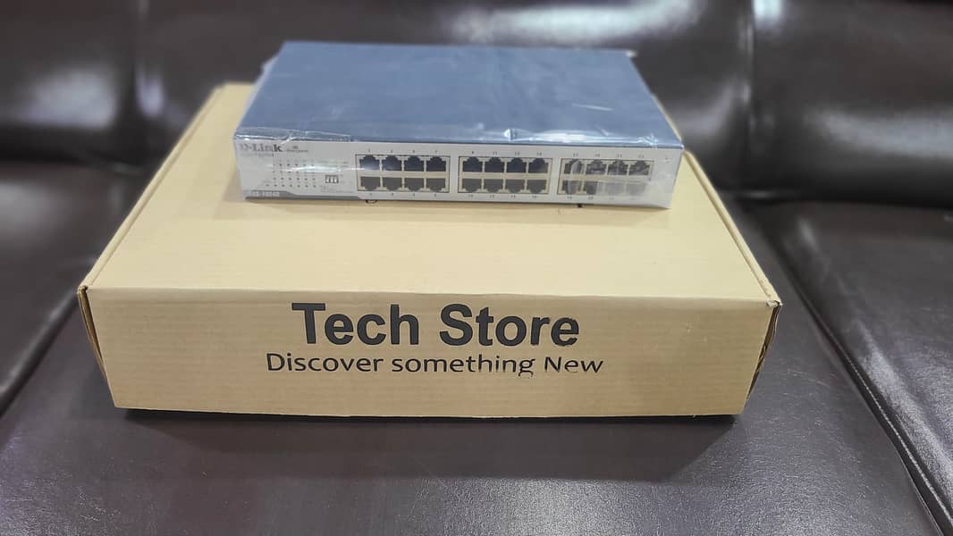 D-Link | Switches Gigabit Un-managed DesktopSwitch DGS-1024 | 24-Port 3