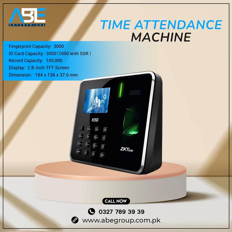 Time Attendance Machine 0