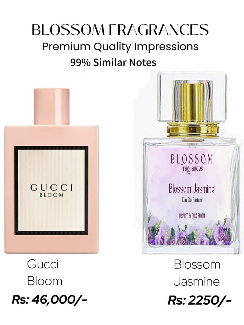 Blossom Fragrances Premium Grade Impressions Perfume 8