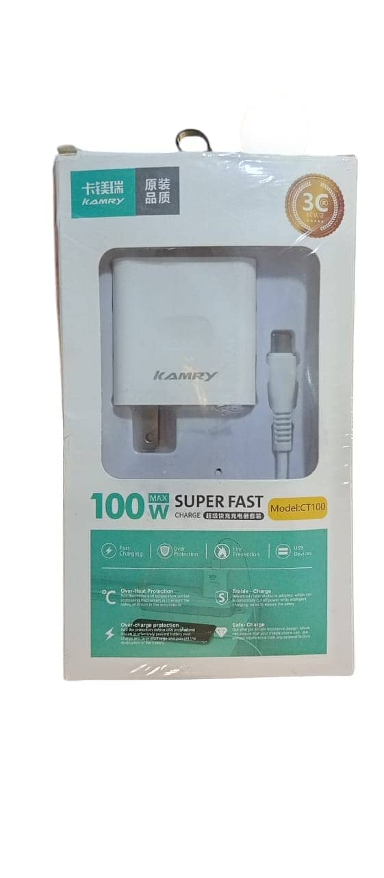 Super Fast Charger 100W Original Kamry company/ 0