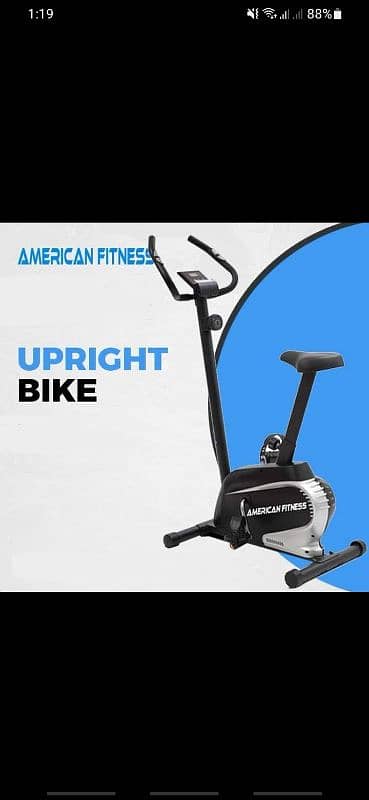 American fitness upright bike 4