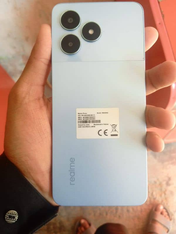 realme note 50 new one month used. with bow charage 3