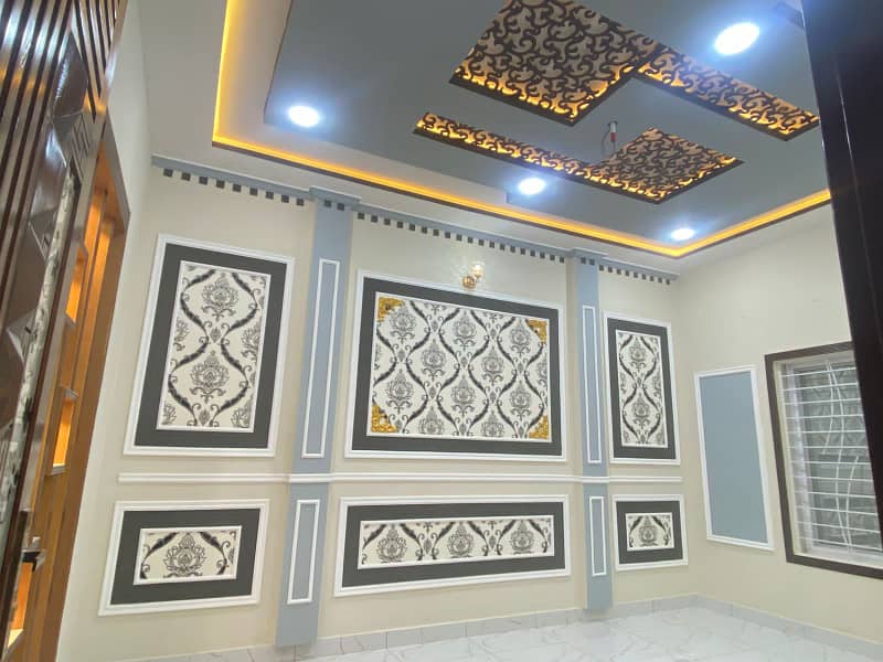 Al Raheem town Rafi qamar road new brand Spanish 5 Marly proper double story house for sale 2