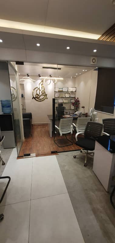 FURNISHED OFFICE FOR RENT AT MAIN MUNAWAR CHOWRANGI 2