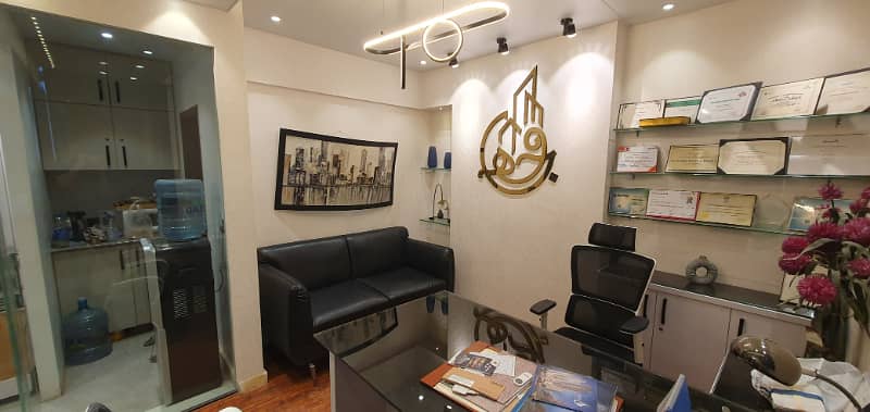 FURNISHED OFFICE FOR RENT AT MAIN MUNAWAR CHOWRANGI 3