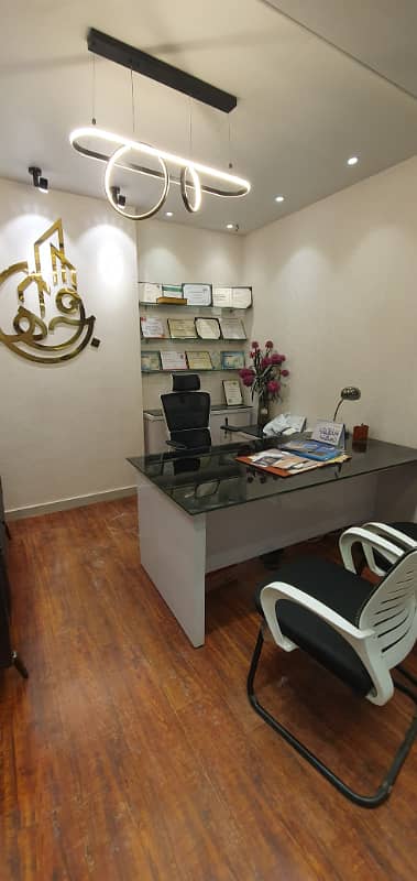 FURNISHED OFFICE FOR RENT AT MAIN MUNAWAR CHOWRANGI 4