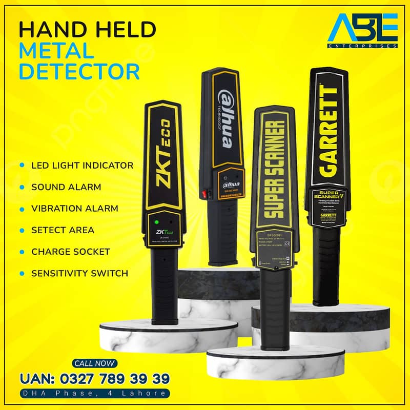 Hand Held Metal Detector 0