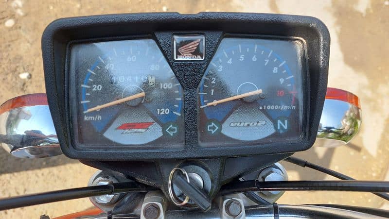 Honda 125 model 2020 karachi number 10by10 condition 7