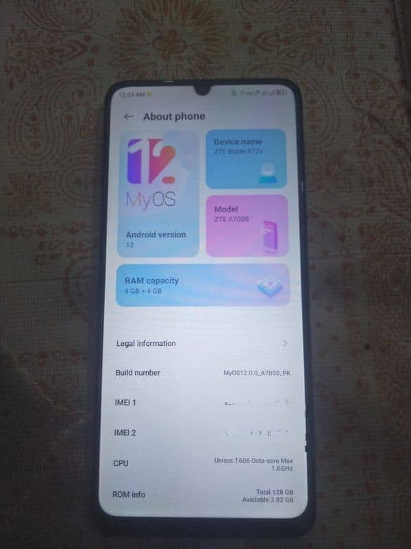 ZTE A72s 0
