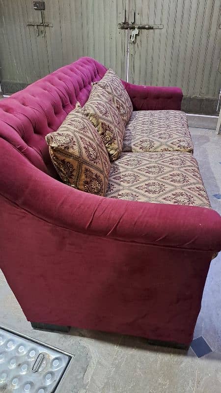 5 Seater Sofa Set-pure akhrot wood 0