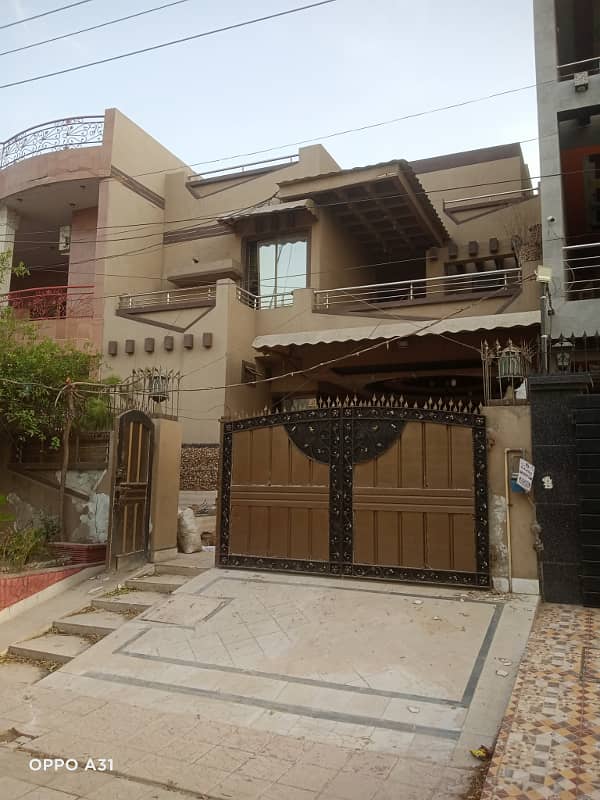 10 Marla Beautiful double story house urgent for Rent in sabzazar 9