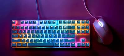 New RGB Gaming Mechanical Keyboard Red, Blue, Black, Brown Switches