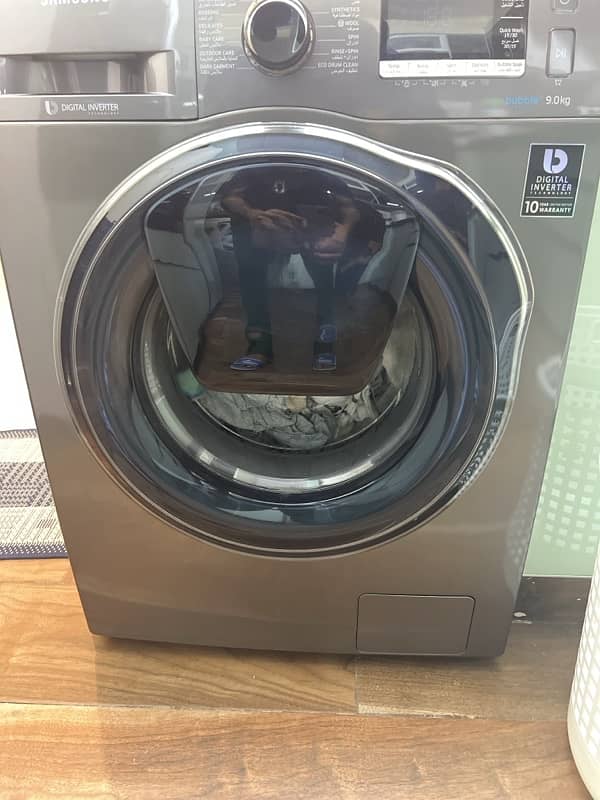 Samsung 9kg Front Load, Digital Inverter & Eco Bubble 1