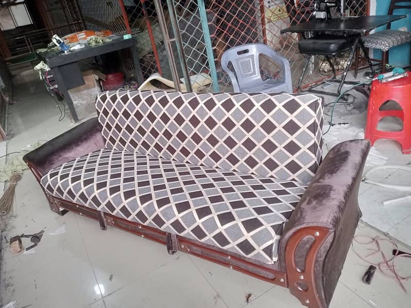 sofa making / L shape sofa / sofa set / sofa poshish / Sofa repair 15