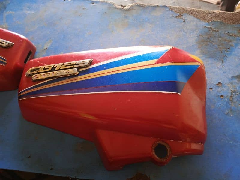 125 bike Tanki tapa for sale 2007 Model original 4