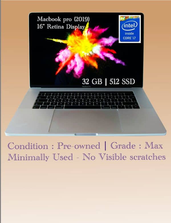 MacBook pro 2019 (16 inch) 0