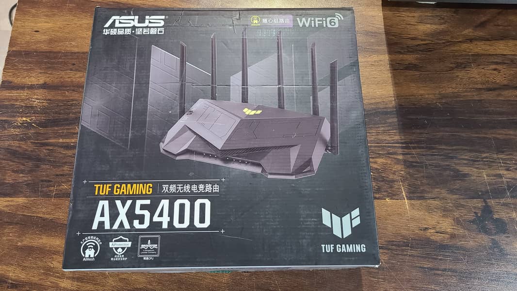 WiFi 6 Gaming Router ASUS | ASUS TUF-AX5400 Dual Band | (Box Pack) 1