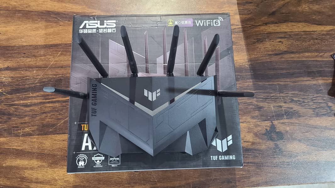 WiFi 6 Gaming Router ASUS | ASUS TUF-AX5400 Dual Band | (Box Pack) 11