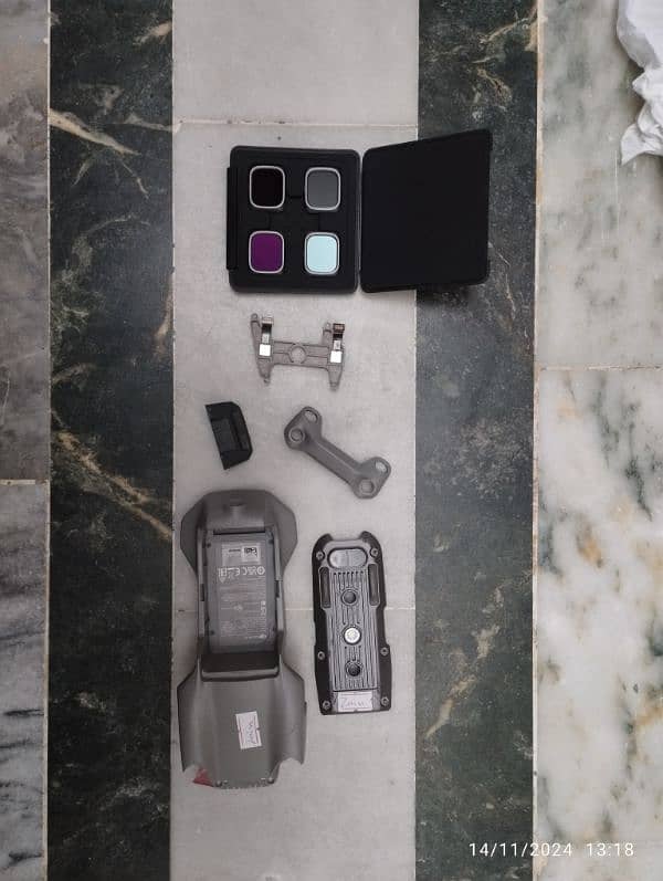 Dji air2s parts sensors arms nd filters and more 1