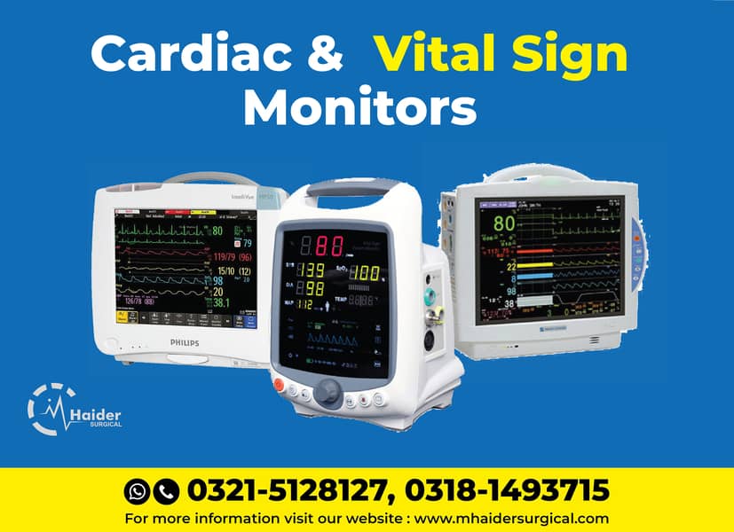 Cardiac Monitors also Vital Sign Monitors Bulk Quantity, Wholesale 1