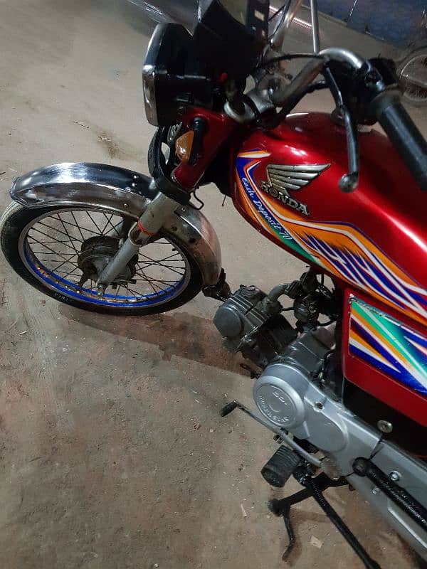 honda cd 70cc 2015 ka 12 month Karachi number 5