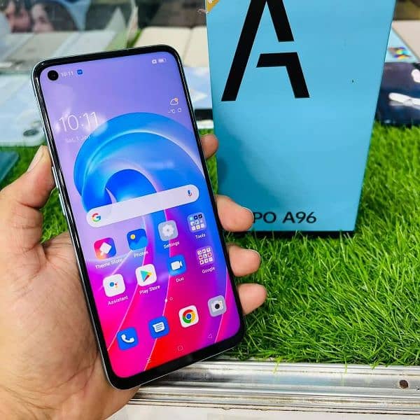 Oppo A96 8+8/128GB Official PTA Approved Fresh WaterPack Phone 1