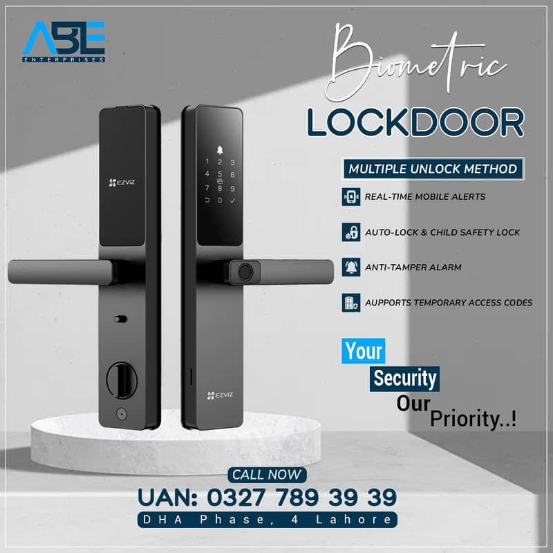 BioMetric Lock Door 0