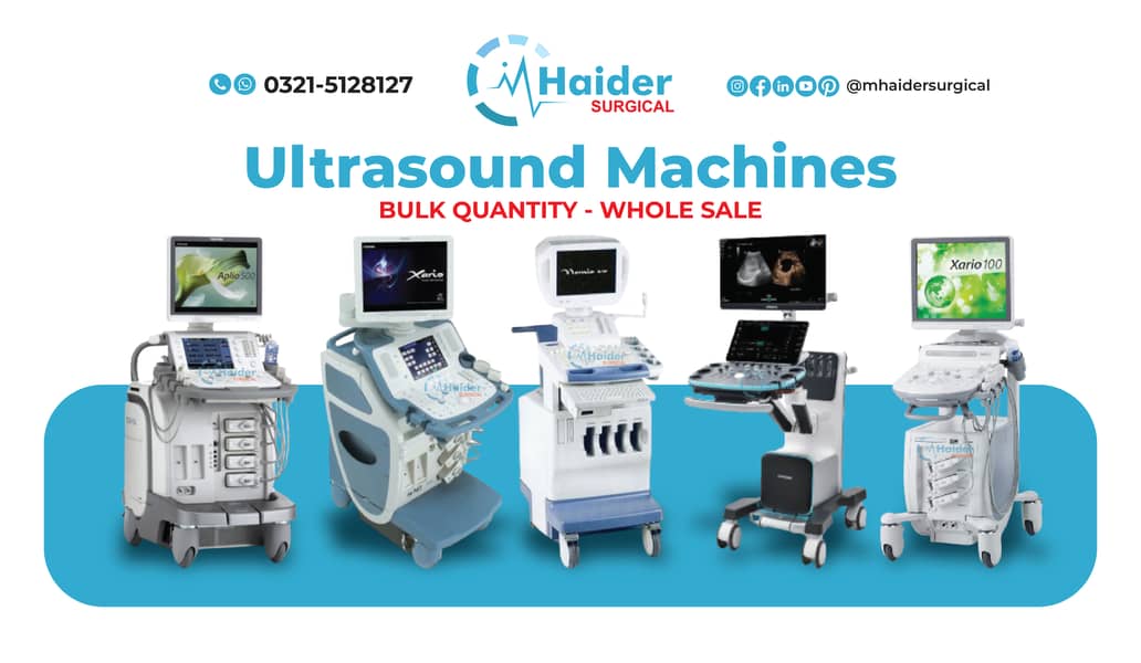 Ultrasound Machine & Dopplers imported Refurbrished & New 2