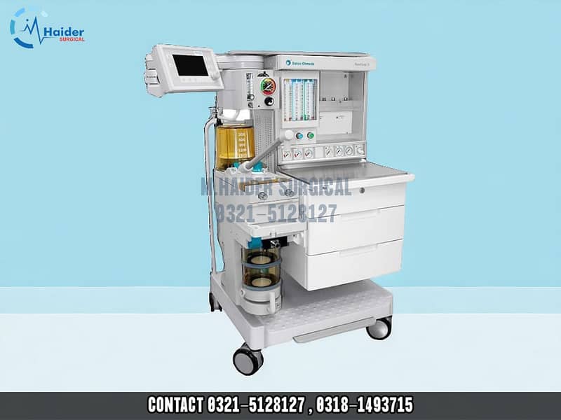 Anesthesia Machines with Isoflurane Vaportizer and ventilator 1