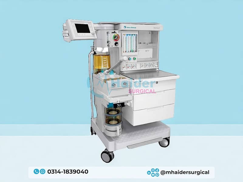 Anesthesia Machines with Isoflurane Vaportizer and ventilator 7