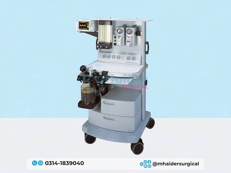 Anesthesia Machines with Isoflurane Vaportizer and ventilator 9