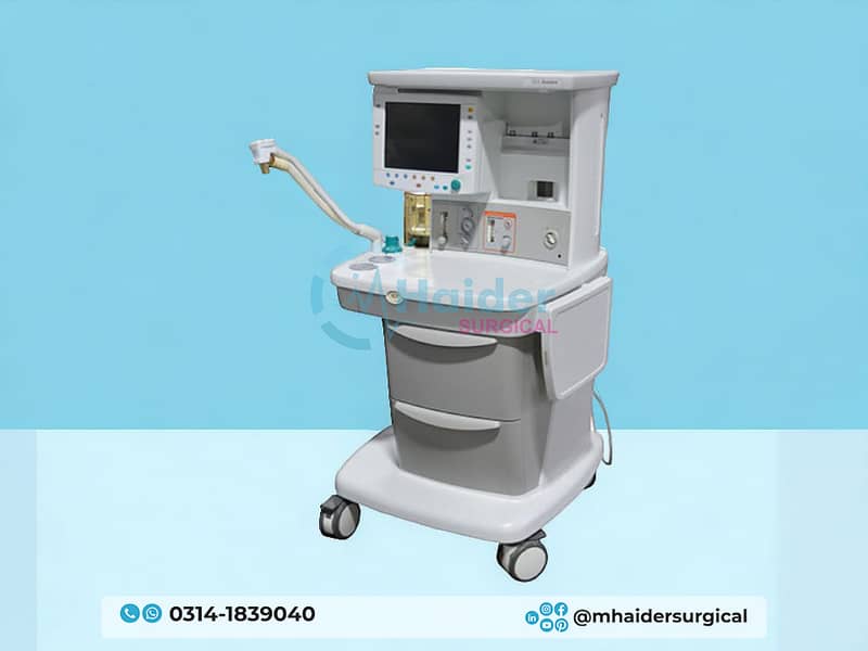 Anesthesia Machines with Isoflurane Vaportizer and ventilator 10