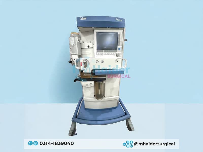 Anesthesia Machines with Isoflurane Vaportizer and ventilator 11