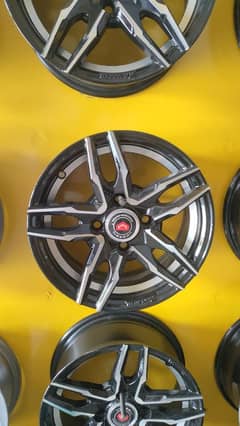 13 Inchs Alloy Rims & Tyre