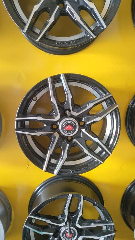 13 Inchs Alloy Rims & Tyre 0