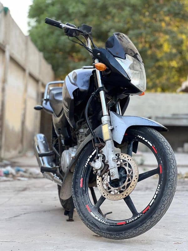 Yamaha ybr . 125 . yb for sale Karachi number 0