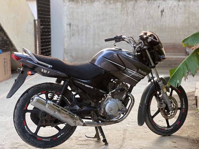 Yamaha ybr . 125 . yb for sale Karachi number 3