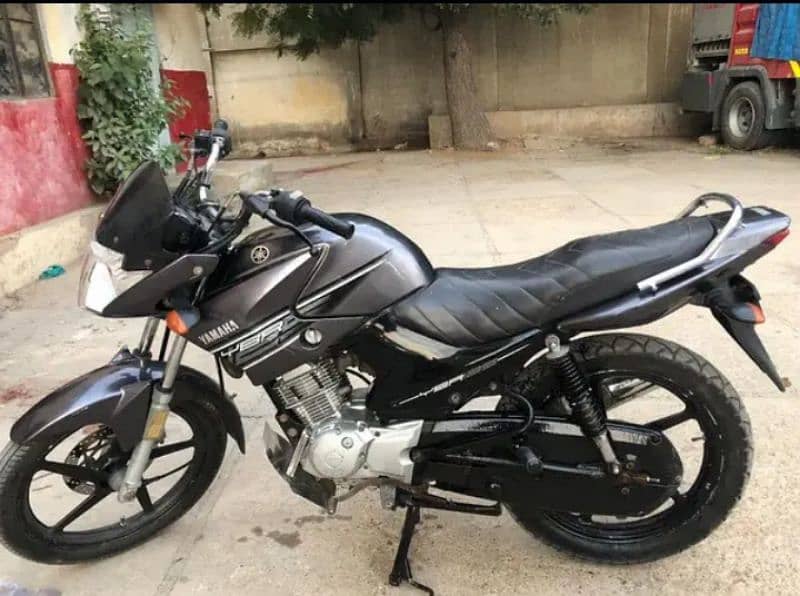 Yamaha ybr . 125 . yb for sale Karachi number 4