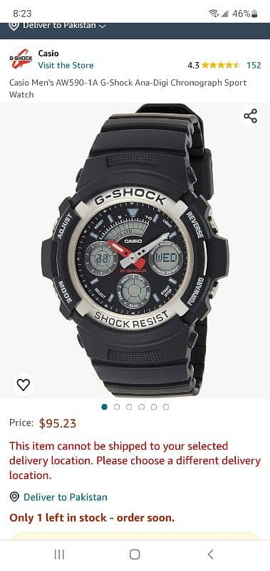 g shock orignal 4